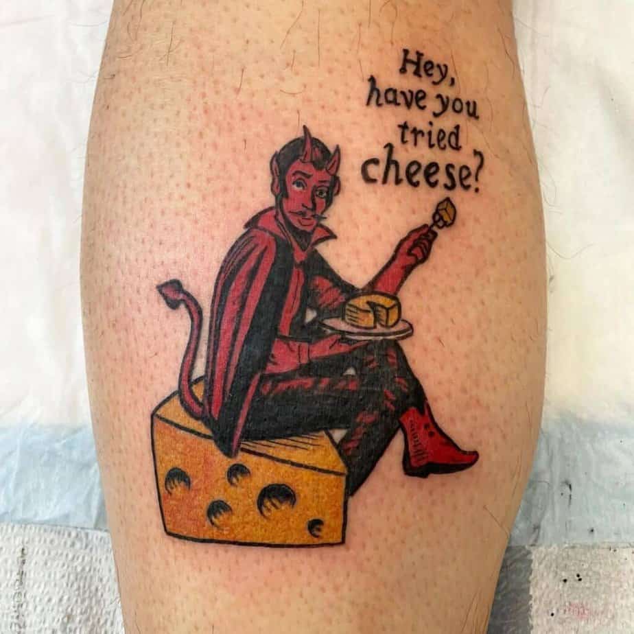 Funny devil tattoo ideas