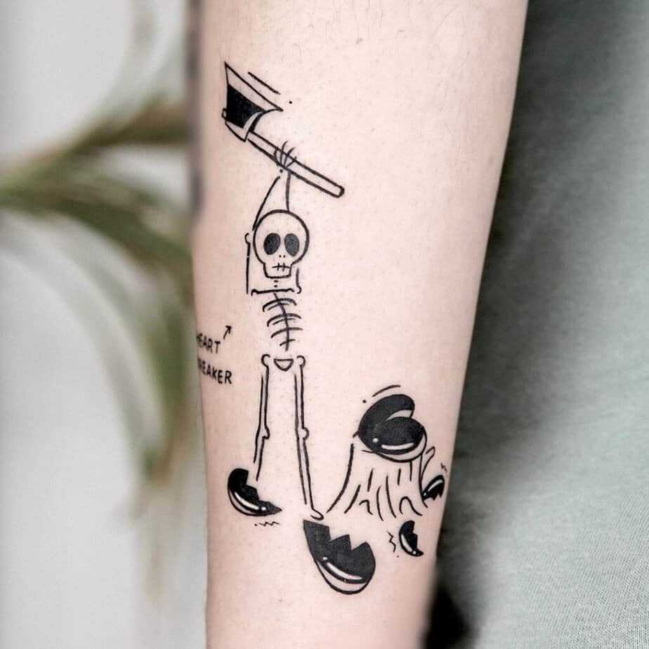 2. Skeleton heartbreaker