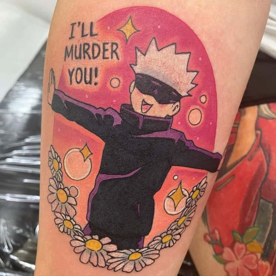 Gojo Satoru tattoo ideas