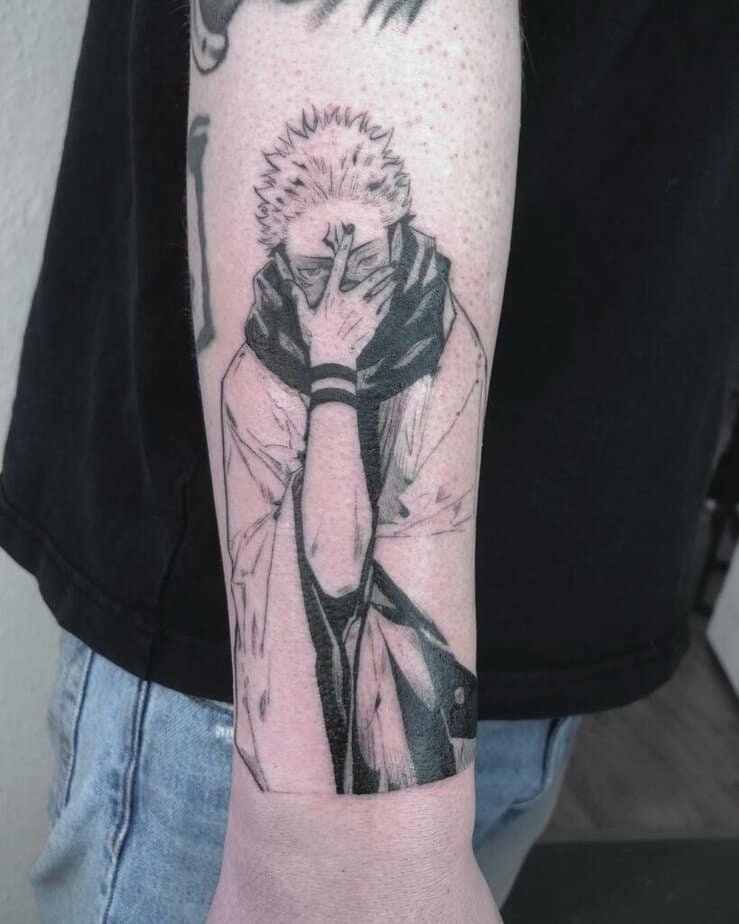 Yuji Itadori and Sukuna tattoo ideas