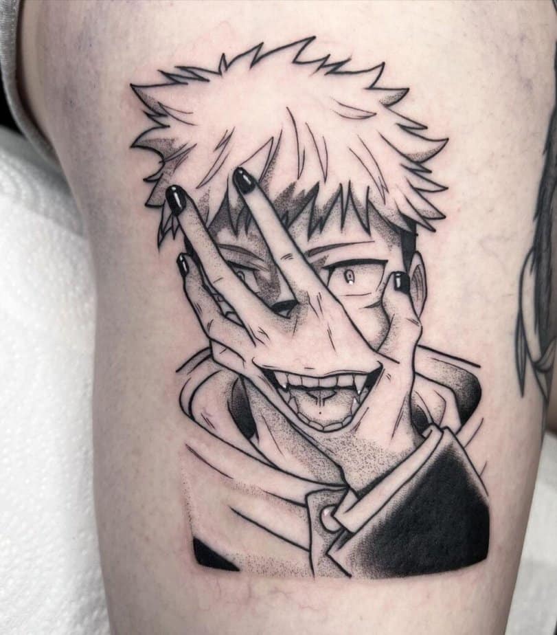 Yuji Itadori and Sukuna tattoo ideas