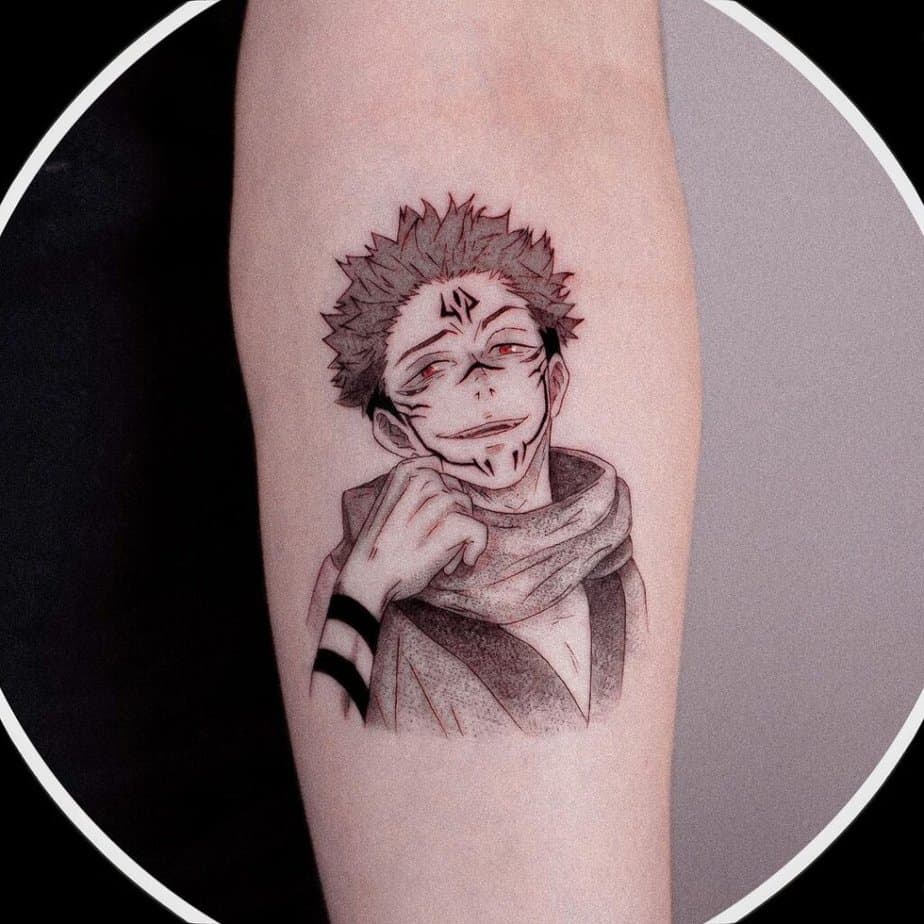 Yuji Itadori and Sukuna tattoo ideas