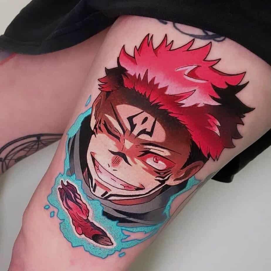 Yuji Itadori and Sukuna tattoo ideas