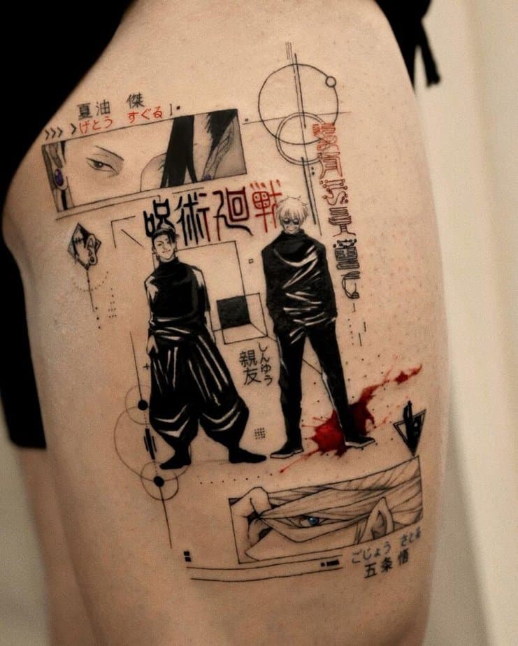 JJK tattoo ideas of other characters