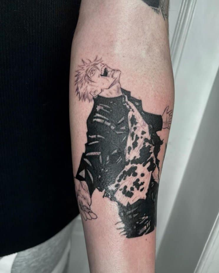 Gojo Satoru tattoo ideas