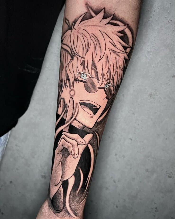 Gojo Satoru tattoo ideas