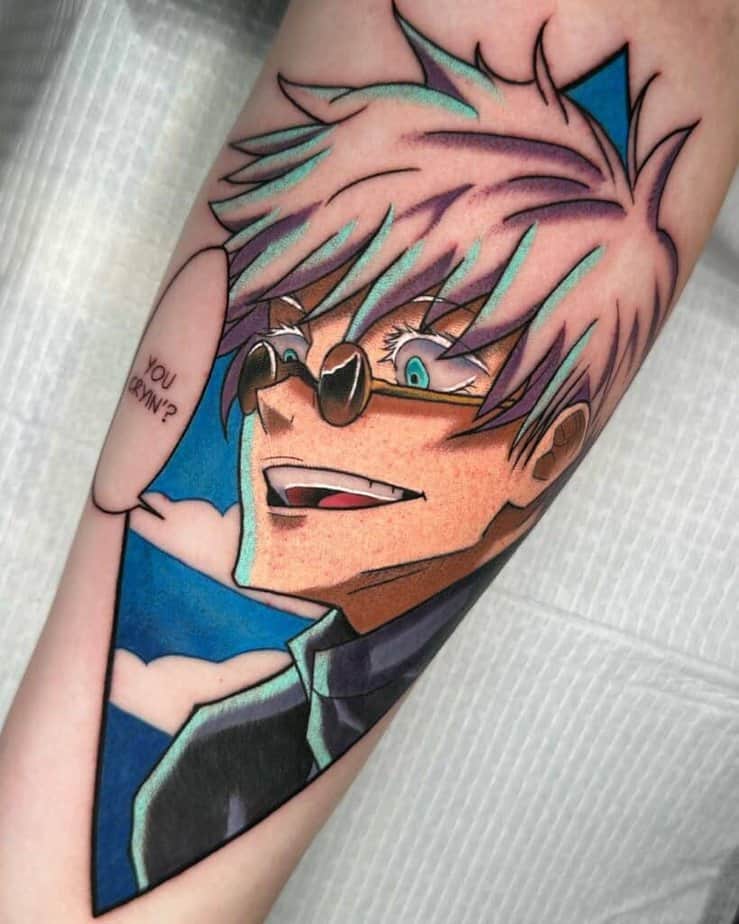 Gojo Satoru tattoo ideas