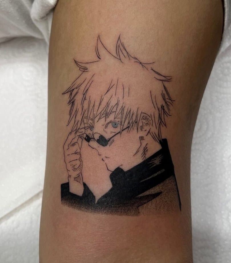 Gojo Satoru tattoo ideas