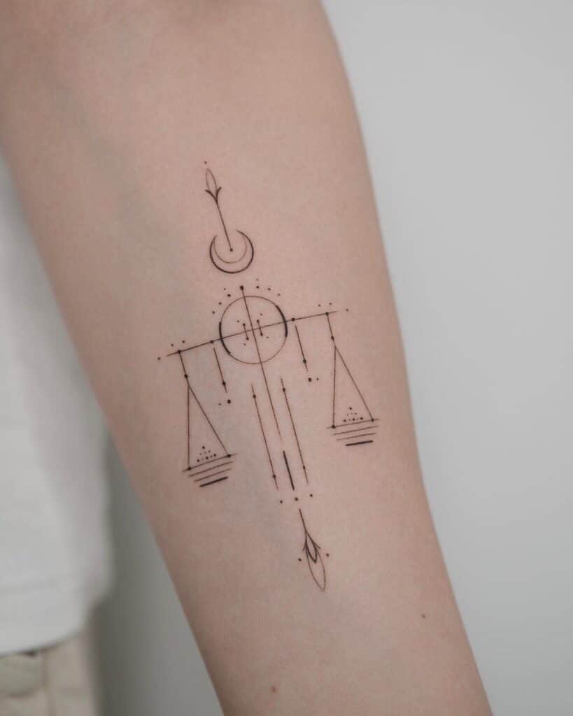 25 Ultimate Libra Tattoos That Will Never Go Out of Style