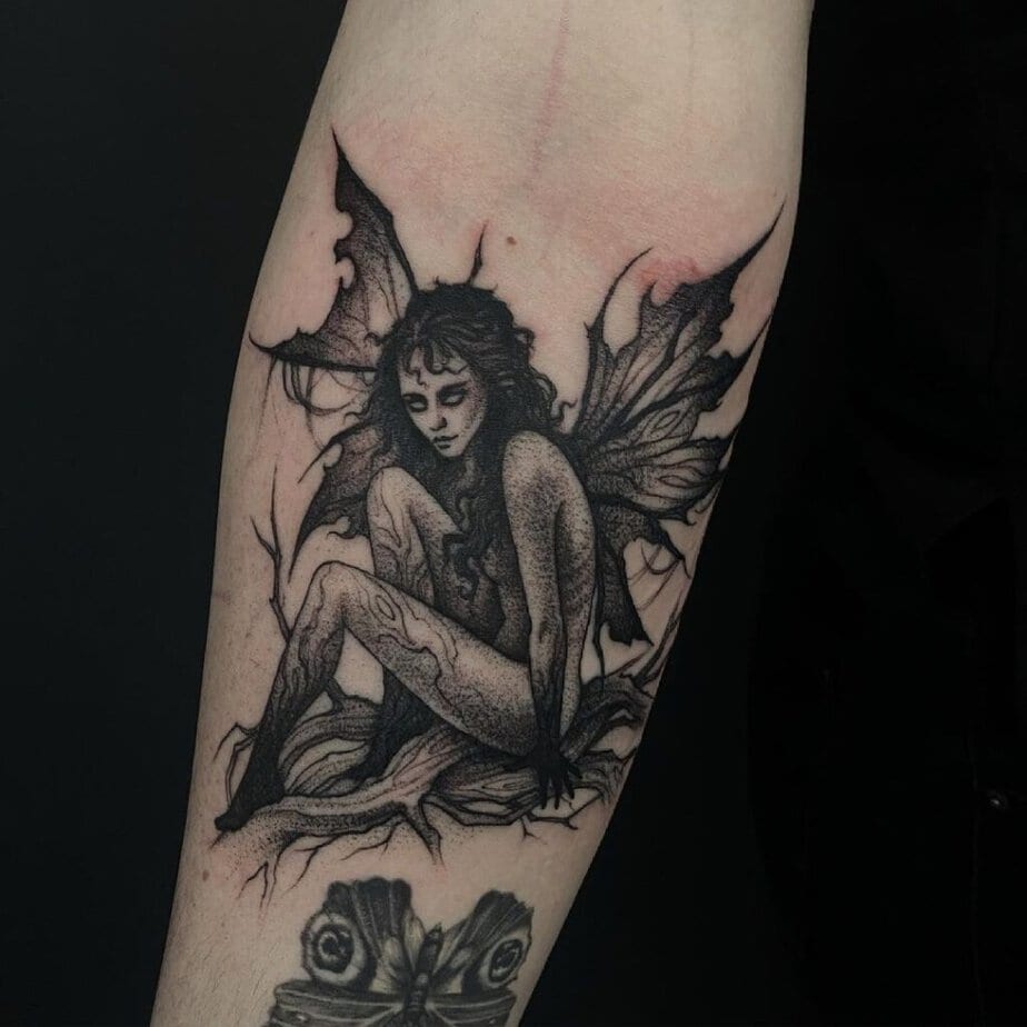Dark fae tattoos