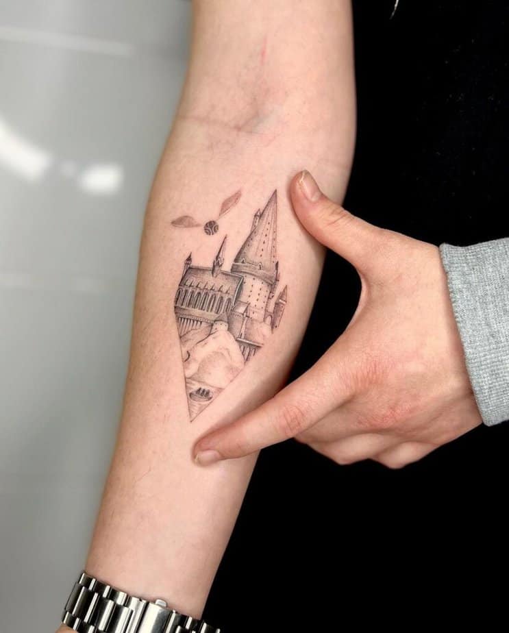 Hogwarts tattoos