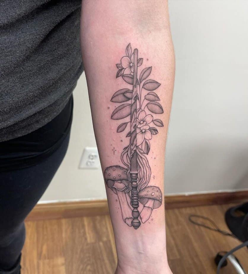 Interesting and unique Harry Potter tattoos