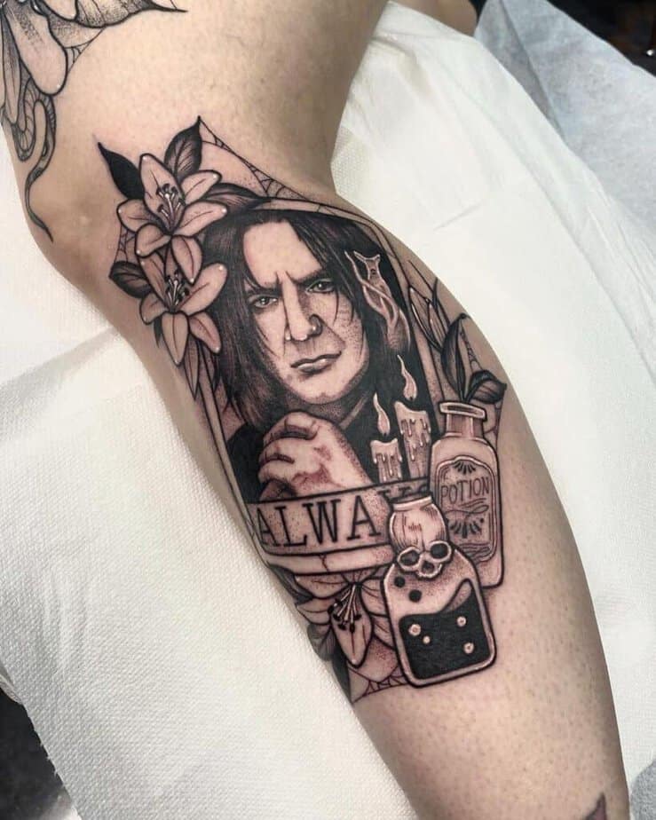 Interesting and unique Harry Potter tattoos