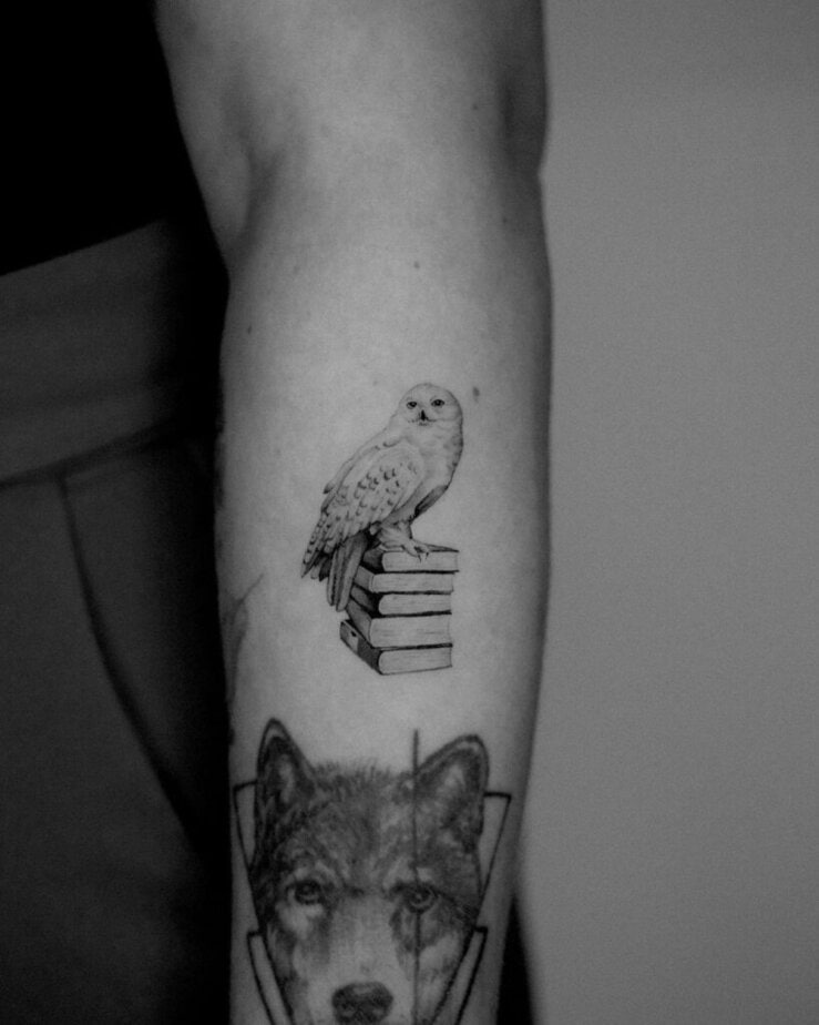 Small and cute Harry Potter tattoos