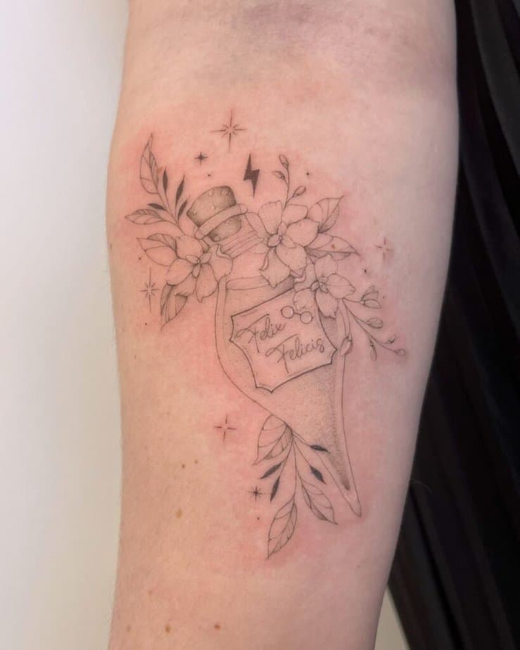 Interesting and unique Harry Potter tattoos