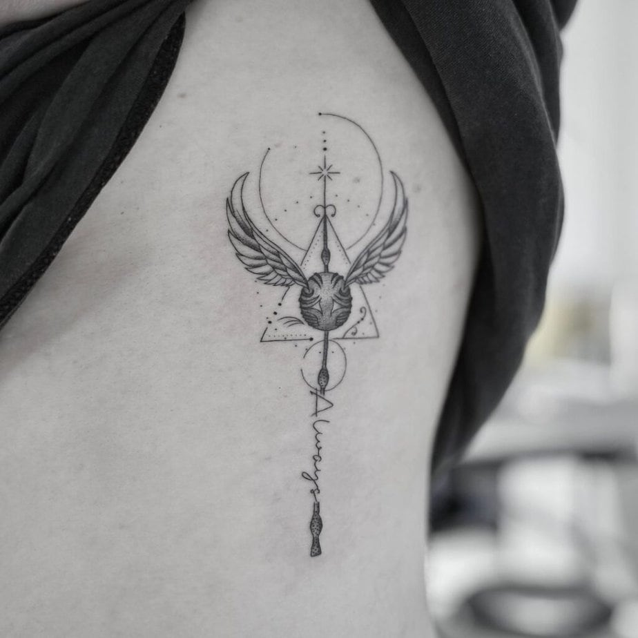 Small and cute Harry Potter tattoos