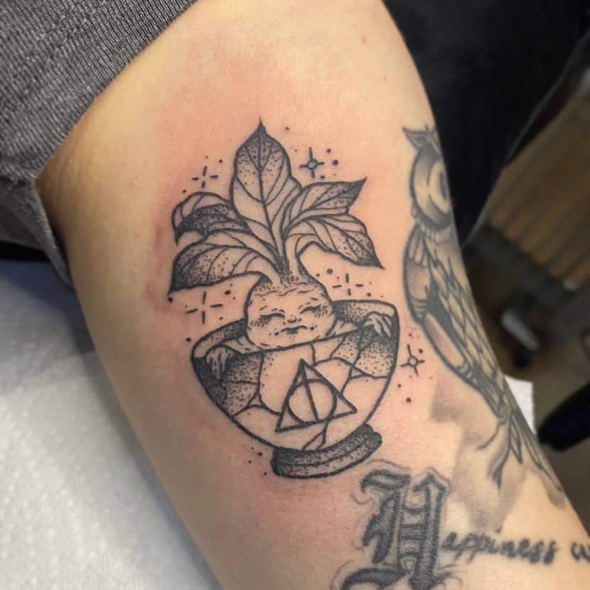 Small and cute Harry Potter tattoos