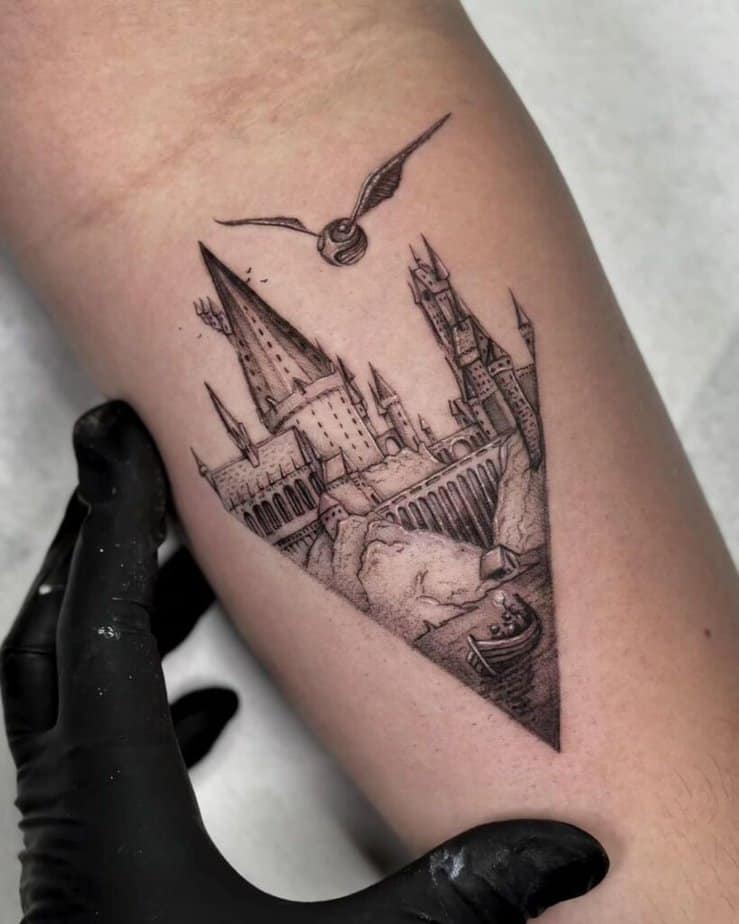 Hogwarts tattoos