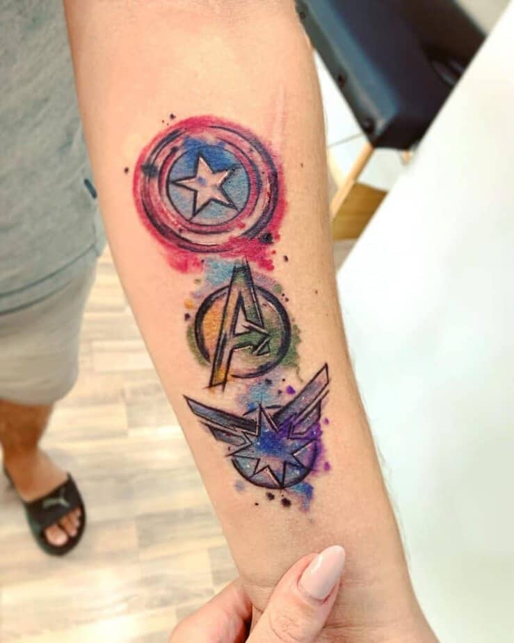 Avenger tattoo ideas