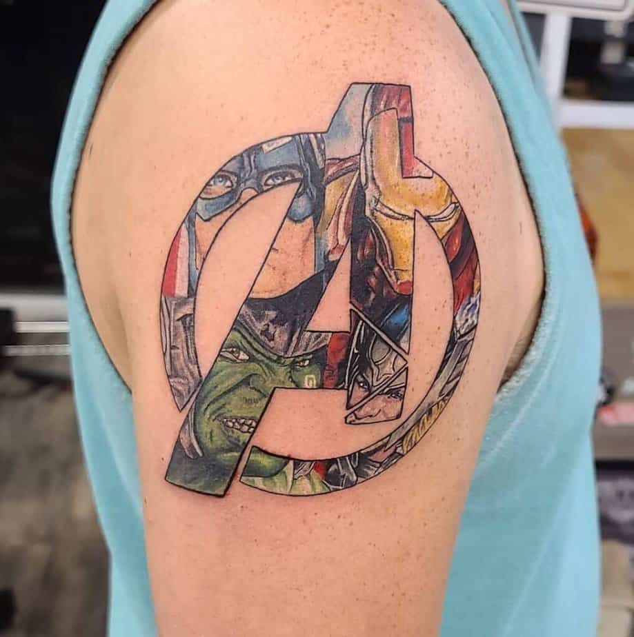 Avenger tattoo ideas