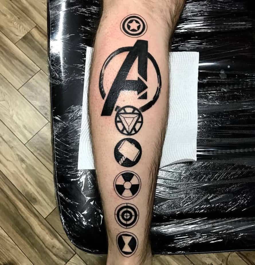 Avenger tattoo ideas
