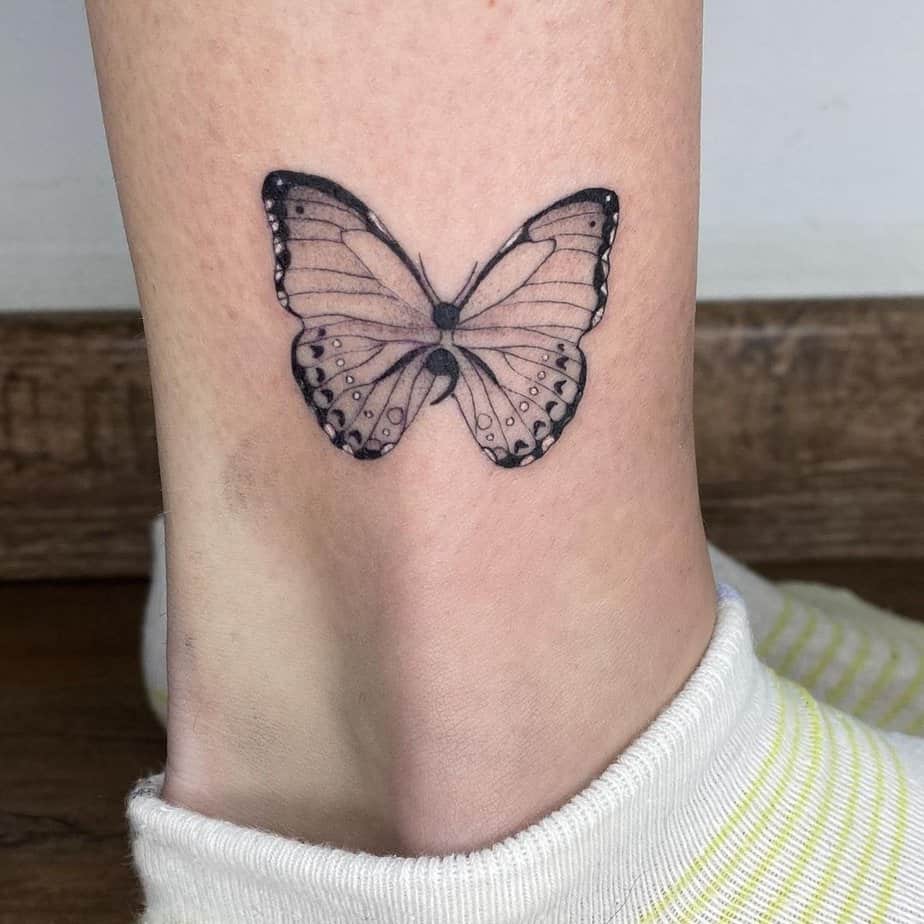 Animal semicolon tattoos