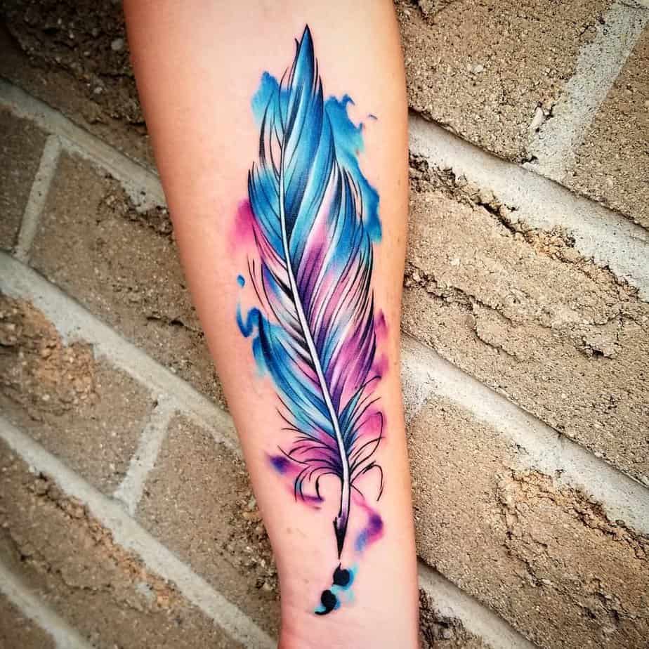 Unique semicolon tattoos