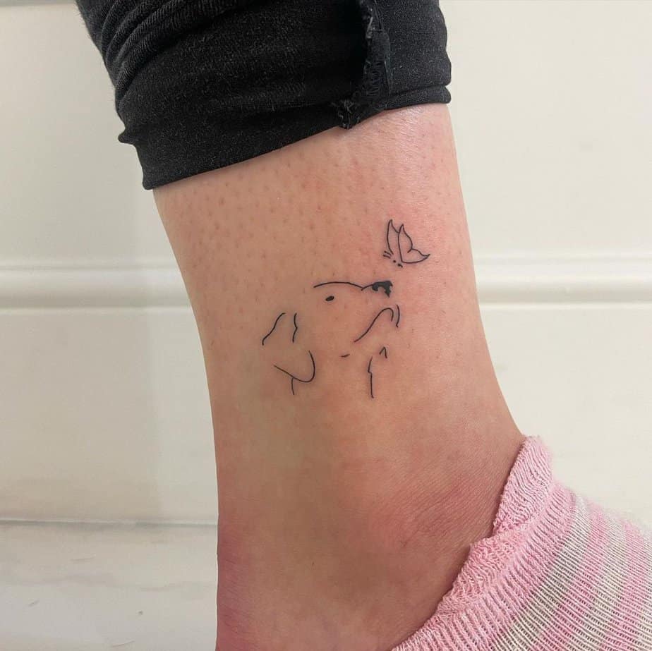 Unique semicolon tattoos