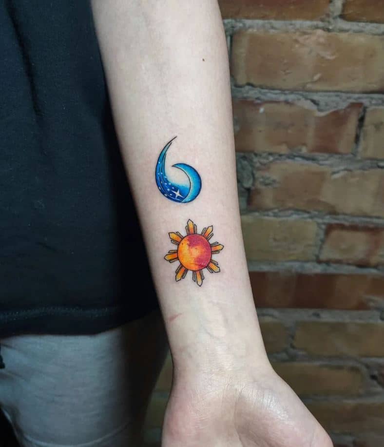 Unique semicolon tattoos