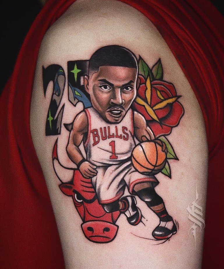 Derrick Rose tribute