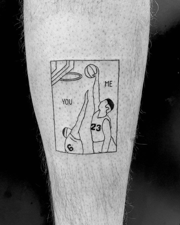 These 40 Basketball Tattoo Designs Are All Slam Dunks