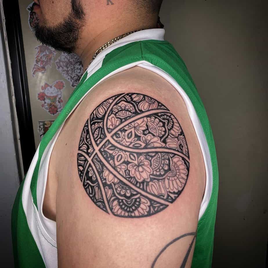 These 40 Basketball Tattoo Designs Are All Slam Dunks