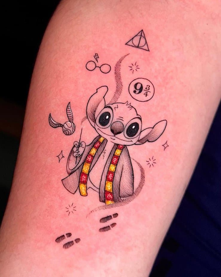 Gryffindor Stitch tattoo