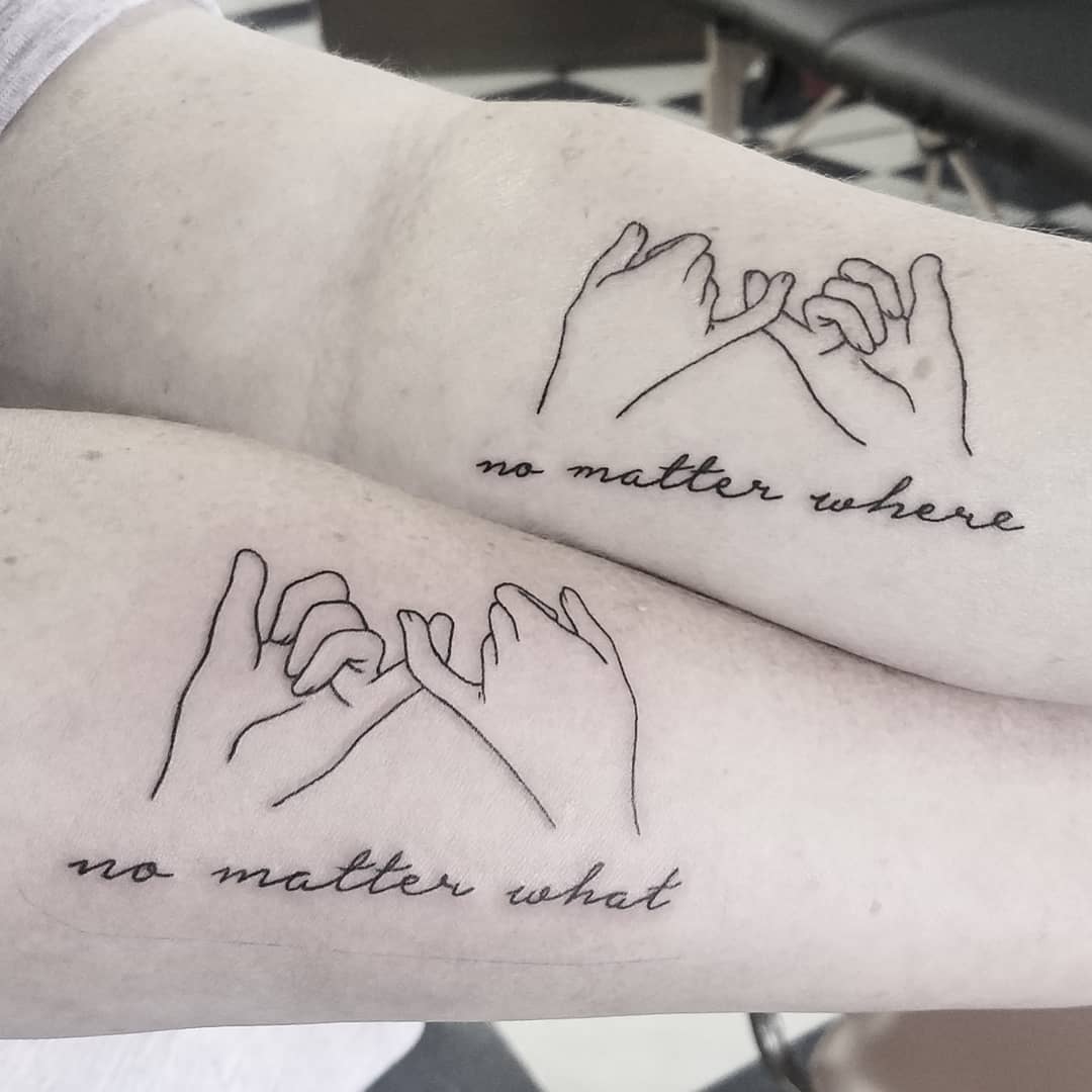 A pinky promise of eternal love