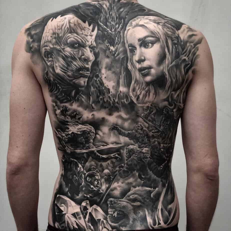 A song of ice and fire tattoo
