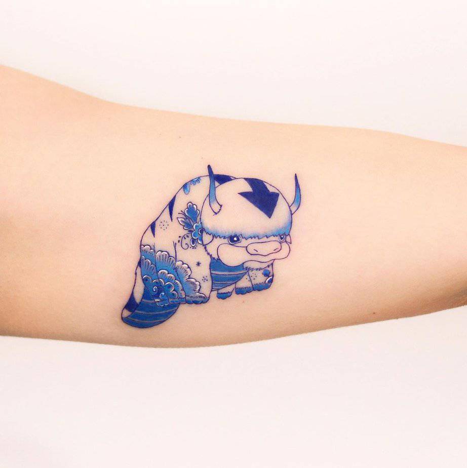 Blue ink Appa