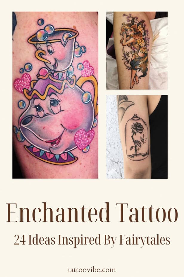 Enchanted Tattoo: 24 Ideas Inspired By Fairytales