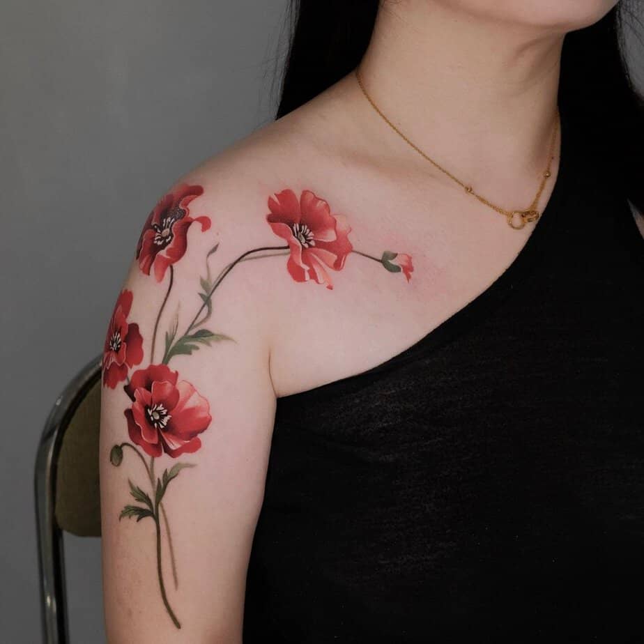 Floral bliss tattoo