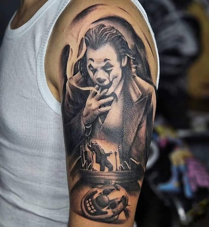 20. Joaquin Phoenix&rsquo;s Joker on the upper arm