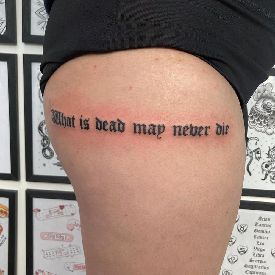 House Greyjoy tattoo