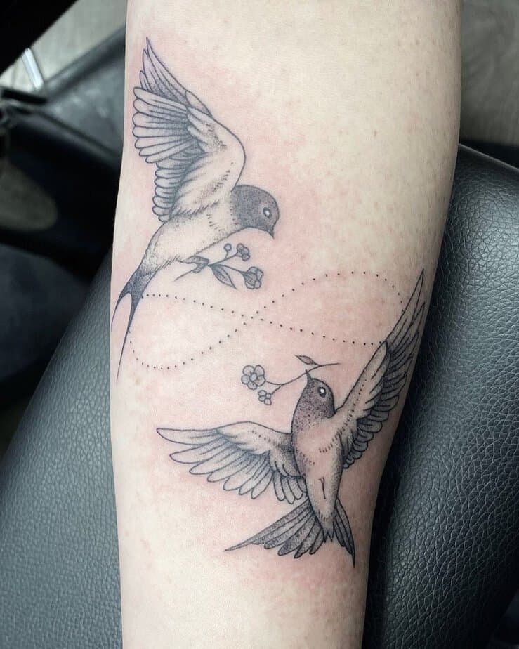 20 Fascinating Bird Tattoos That Celebrate Freedom And Beauty