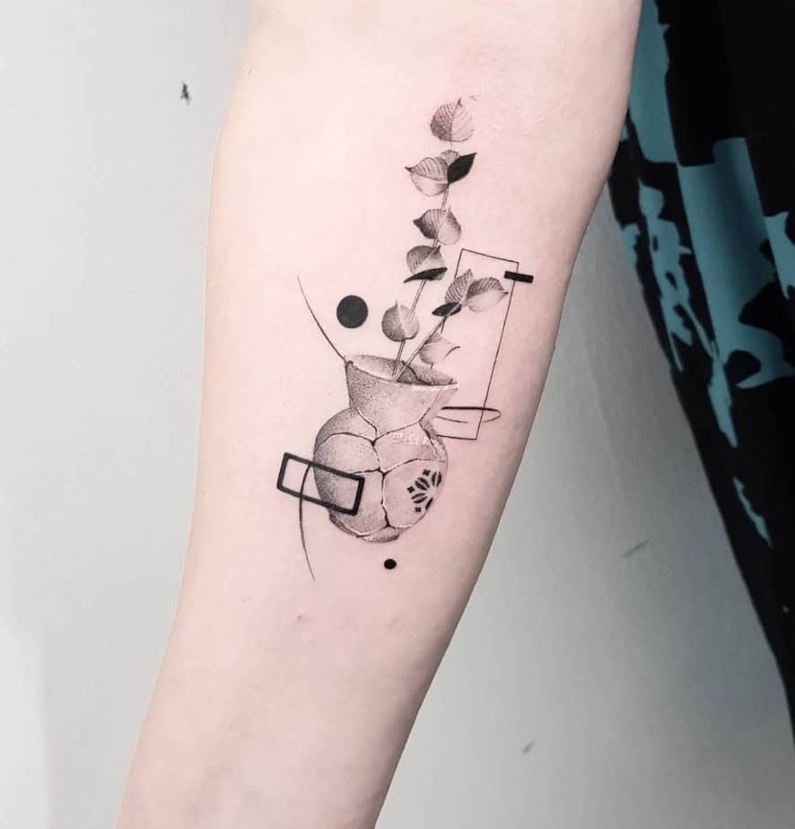 20 Captivating Kintsugi Tattoos To Honor A Broken Beauty