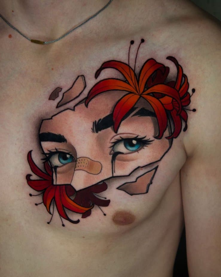 20. Neotraditional tattoo