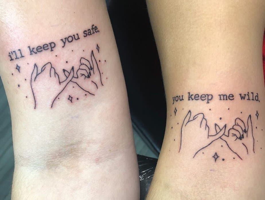 19 Beautiful Pinky Promise Tattoo Ideas To Celebrate Lifelong Bonds