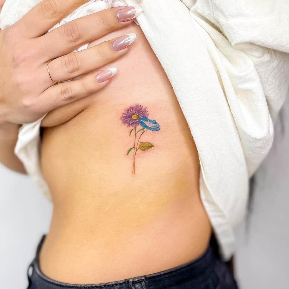 19 September Birth Flower Tattoos To Honor Your Special Month