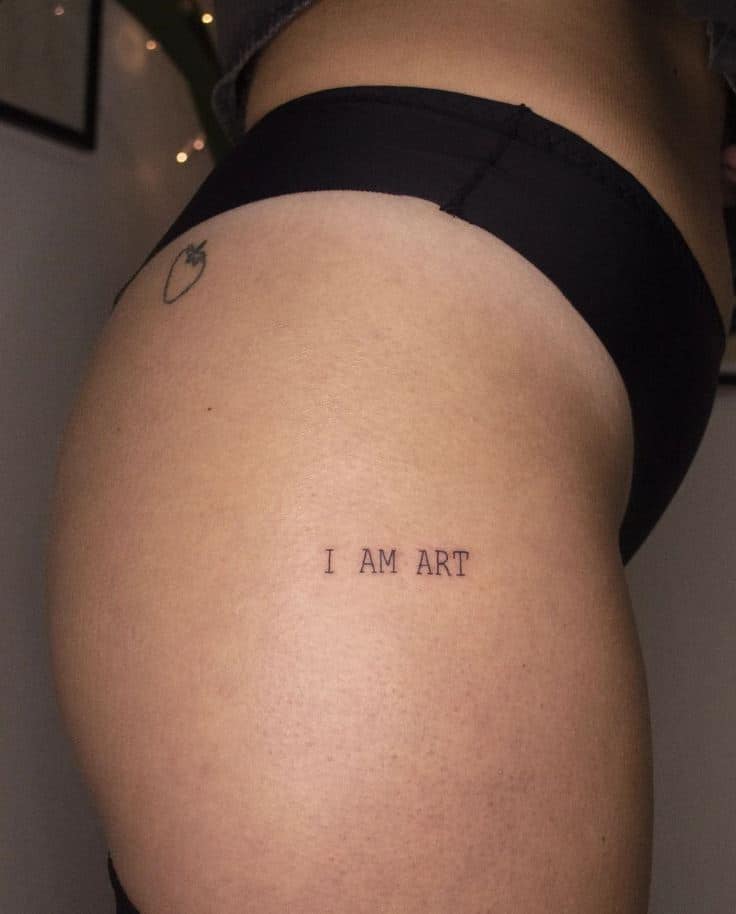 14. Quote in capital letters