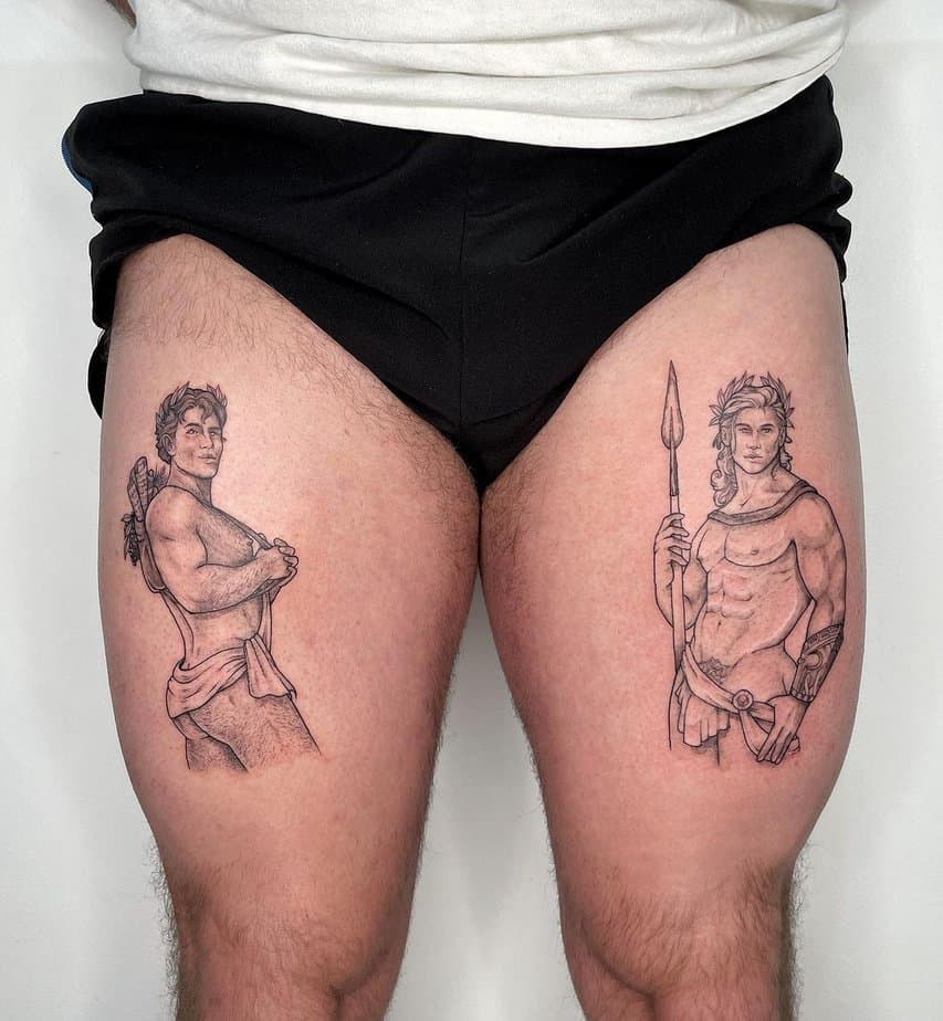 Song of Achilles tattoo