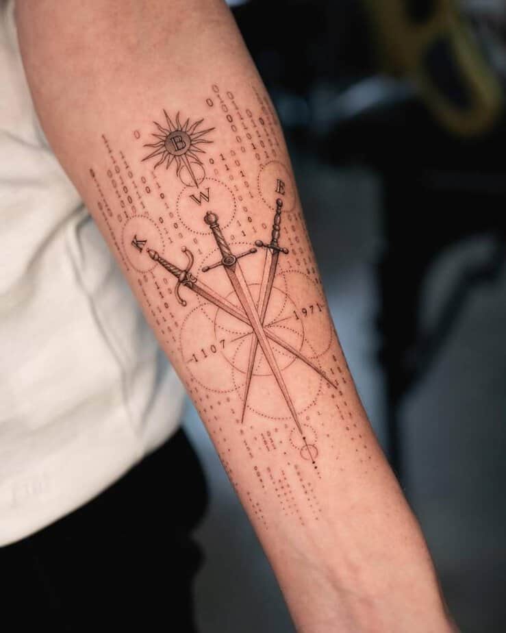 Sword tattoo