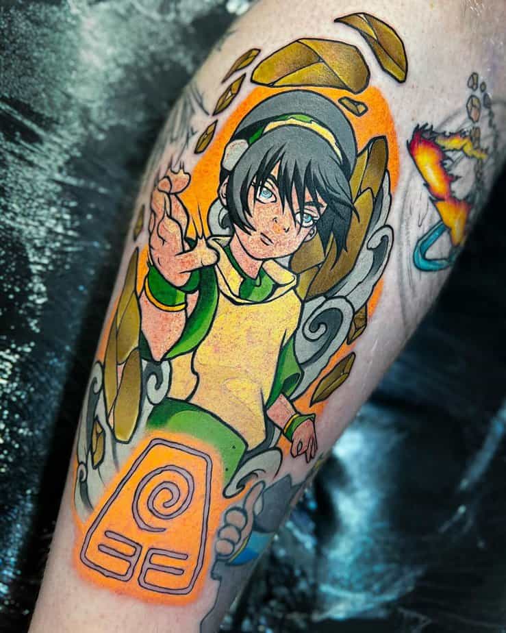 Toph tattoo