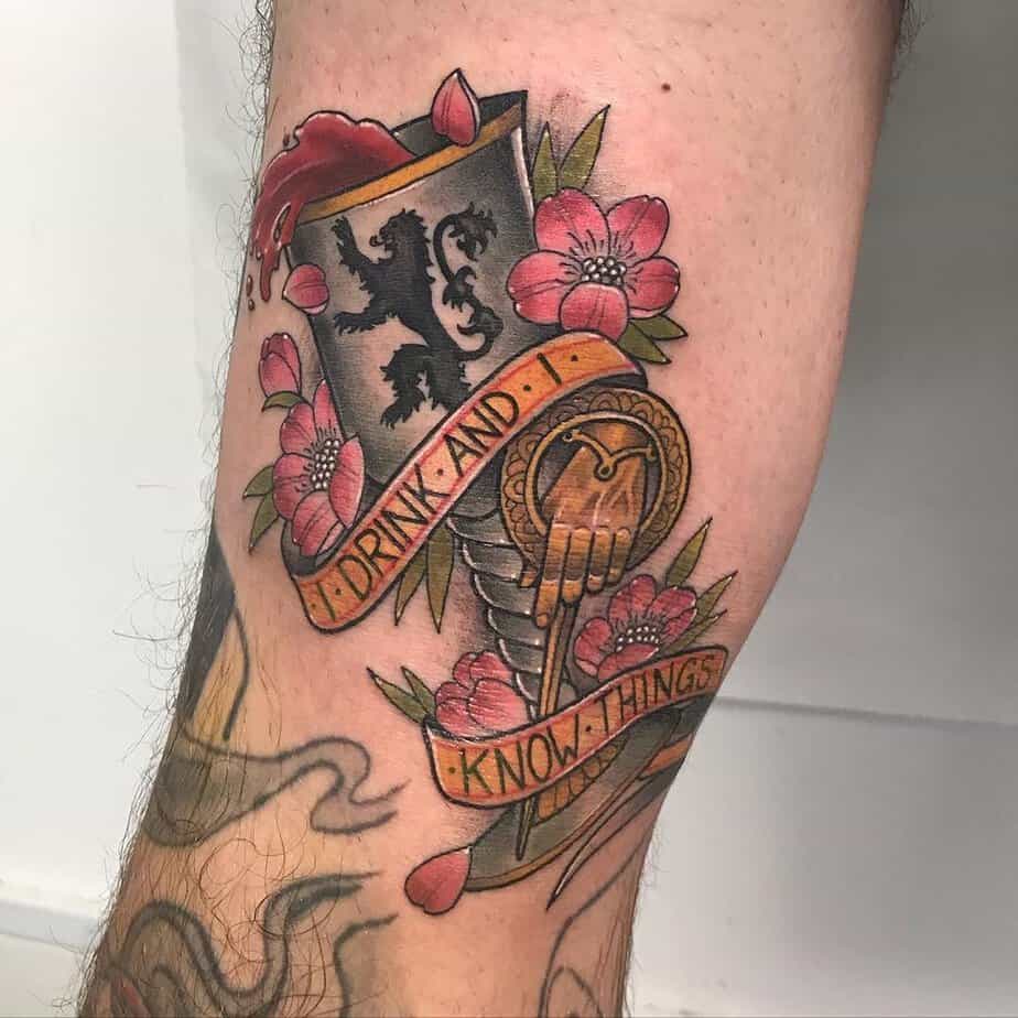 Tyrion Lannister tattoo